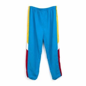 Vintage XLT tall men’s Track Pants Windbreaker 0587 Colorblock 80s Sportswear